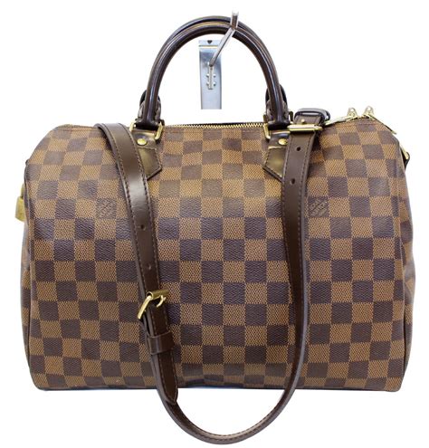 louis vuitton speedy 30 bandouliere damier ebene review|speedy bandouliere 30 monogram.